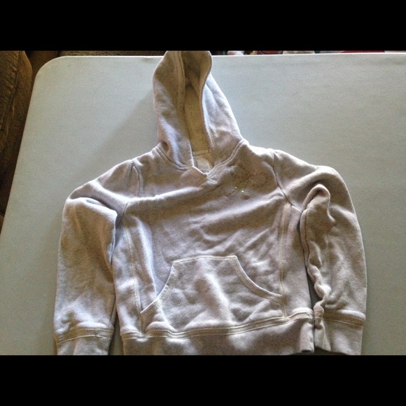 Gray Old Navy Pullover Hoodie with Soft Hood - Picture 1 of 4